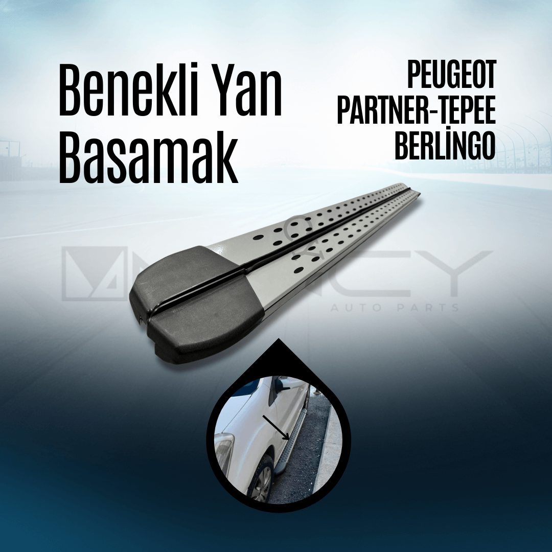 Benekli Yan Basamak Peugeot Partner Tepee Berlingo